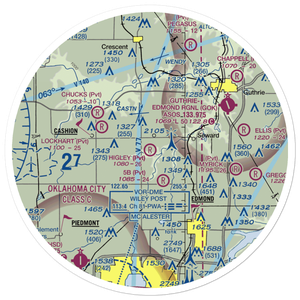 Higley Field (55OL) VFR Sectional Sticker (30 mile)