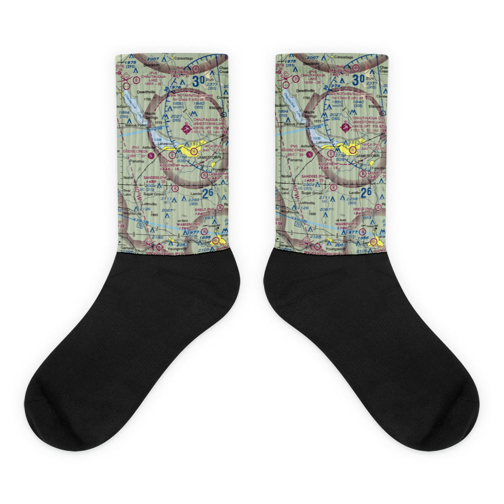 Ridgeview Airport (55NY) VFR Sectional Socks 