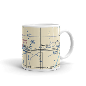 Pete's Port Airport (55ND) VFR Sectional  Mug