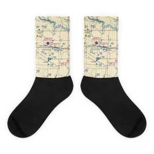 Pete's Port Airport (55ND) VFR Sectional Socks