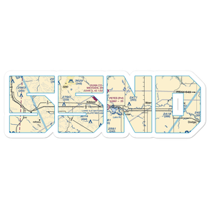 Pete's Port Airport (55ND) VFR Sectional Sticker