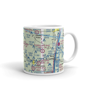 Tightsqueeze Field (55MO) VFR Sectional  Mug