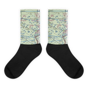 Tightsqueeze Field (55MO) VFR Sectional Socks