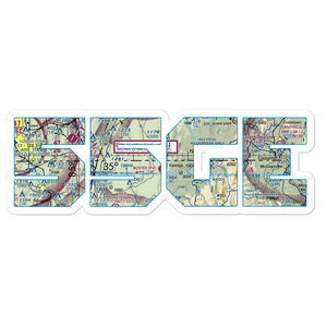 Rostex Airport (55GE) VFR Sectional Sticker