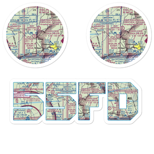 Dotson Airport (55FD) VFR Sectional Sticker Pack
