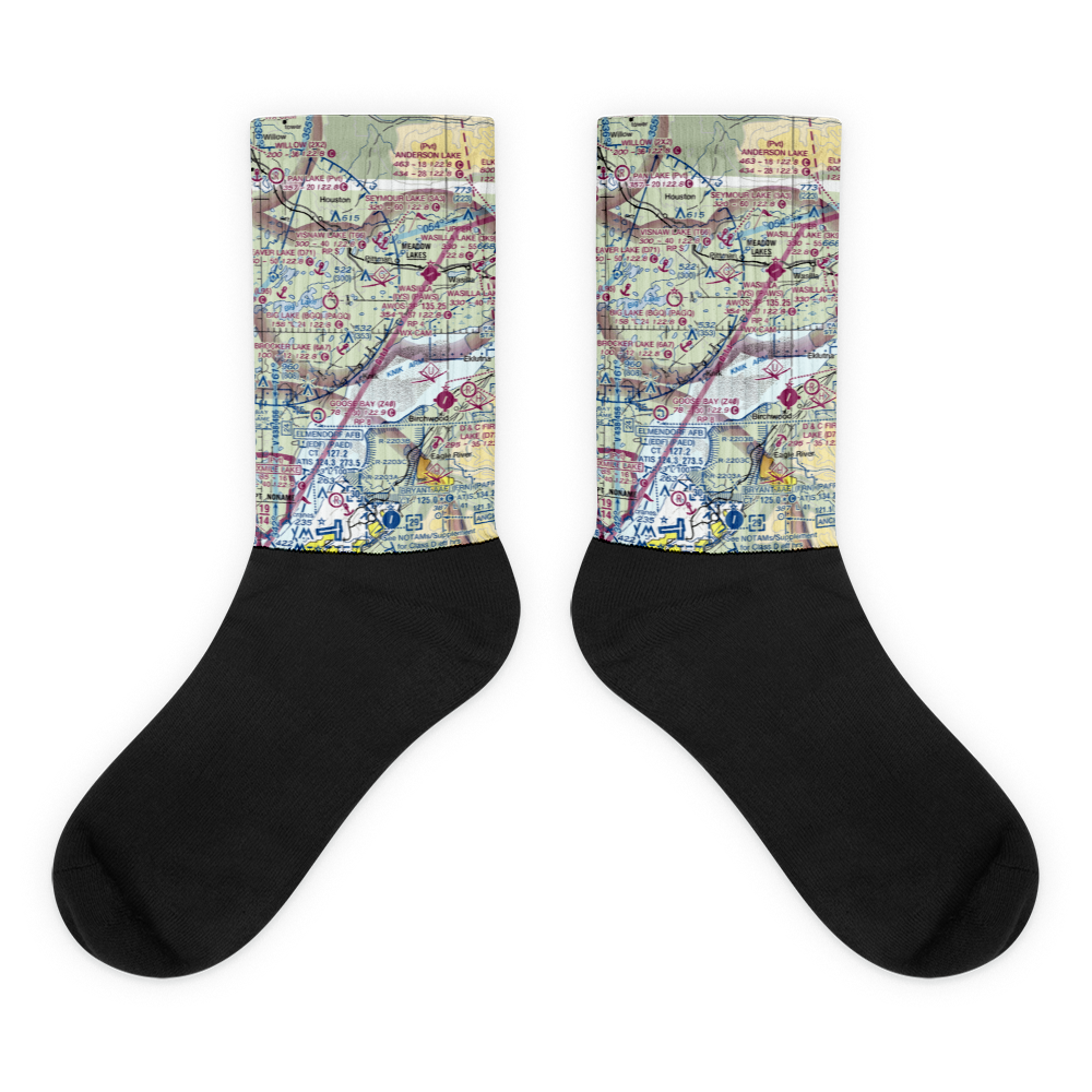 Lawrence Airstrip (55AK) VFR Sectional Socks 
