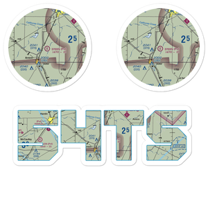 J Bar Wc Ranch Airport (54TS) VFR Sectional Sticker Pack