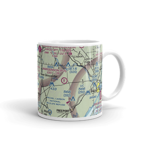 Cliff Dow Airport (54ME) VFR Sectional  Mug