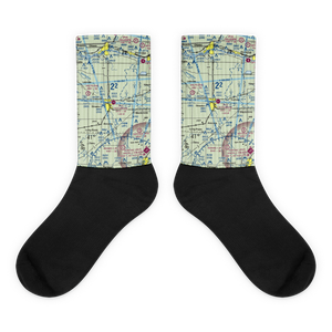 Rothrock Airport (54IL) VFR Sectional Socks