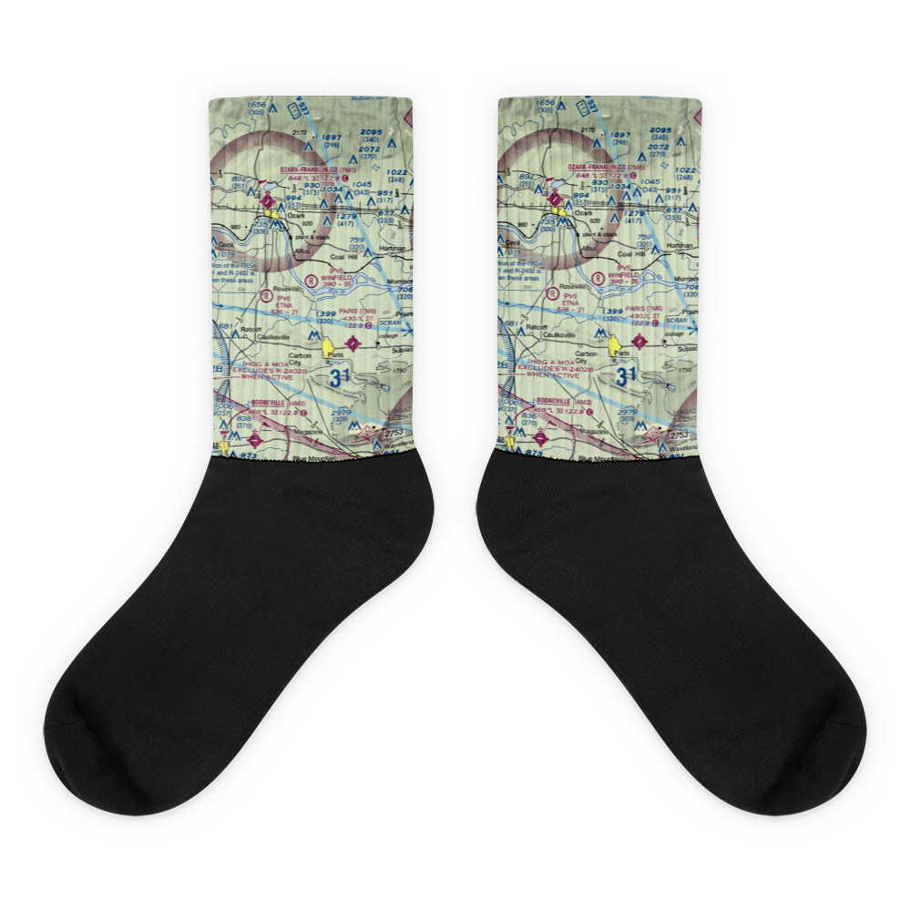 Winfield Airpark (54AR) VFR Sectional Socks 