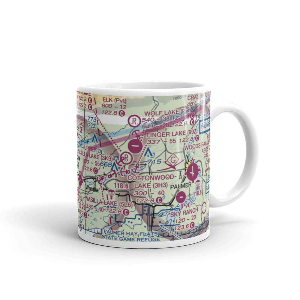 Kalmbach Lake Seaplane Base (54AK) VFR Sectional  Mug 