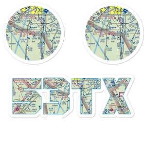 Cannon Field (53TX) VFR Sectional Sticker Pack