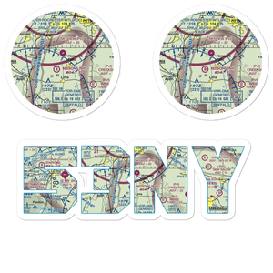Smiths Land Base Airport (53NY) VFR Sectional Sticker Pack