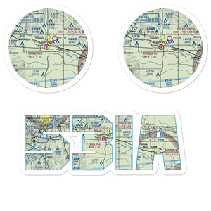 Tama Airport (53IA) VFR Sectional Sticker Pack