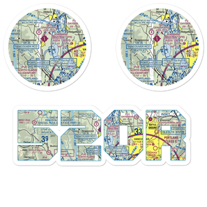 Chinook Ultralight Airpark (52OR) VFR Sectional Sticker Pack