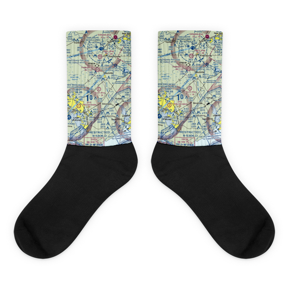 Epley Airport (52NC) VFR Sectional Socks 