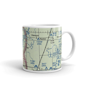 Hasselbring Airport (52IL) VFR Sectional  Mug