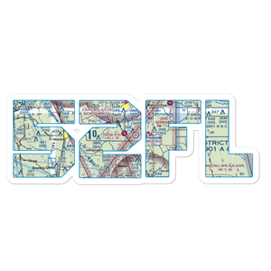 Lake Clinch Airpark (52FL) VFR Sectional Sticker