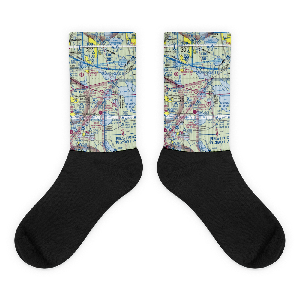 Bent Willies Airport (52FA) VFR Sectional Socks 