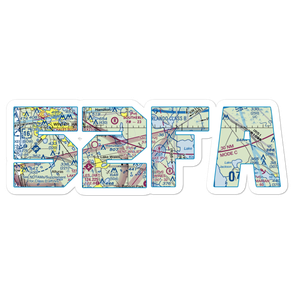 Bent Willies Airport (52FA) VFR Sectional Sticker