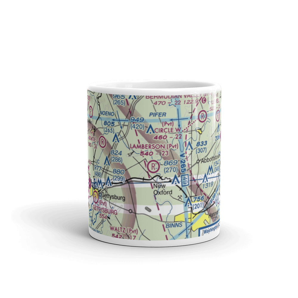 Lamberson Airport (51PA) VFR Sectional  Mug 