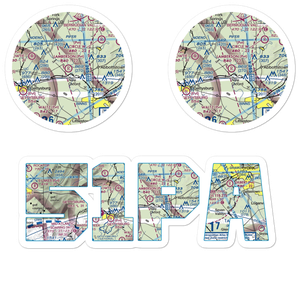 Lamberson Airport (51PA) VFR Sectional Sticker Pack