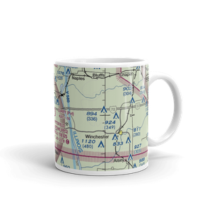Curry Airport (51IS) VFR Sectional  Mug
