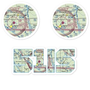 Curry Airport (51IS) VFR Sectional Sticker Pack