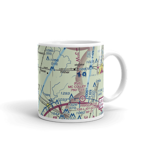 Marvin D Bradd Airport (51IL) VFR Sectional  Mug