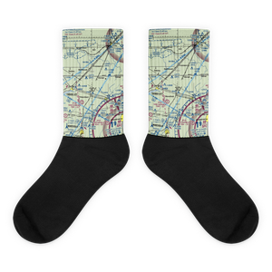 Marvin D Bradd Airport (51IL) VFR Sectional Socks