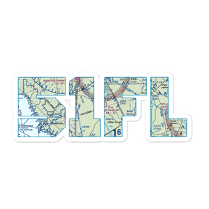 Chiefland Sky Ranch Airport (51FL) VFR Sectional Sticker