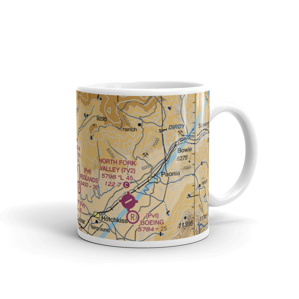 Flying W No.2 Airport (51CO) VFR Sectional  Mug 