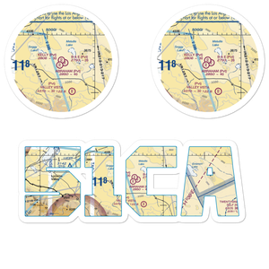 Kelly Airport (51CA) VFR Sectional Sticker Pack