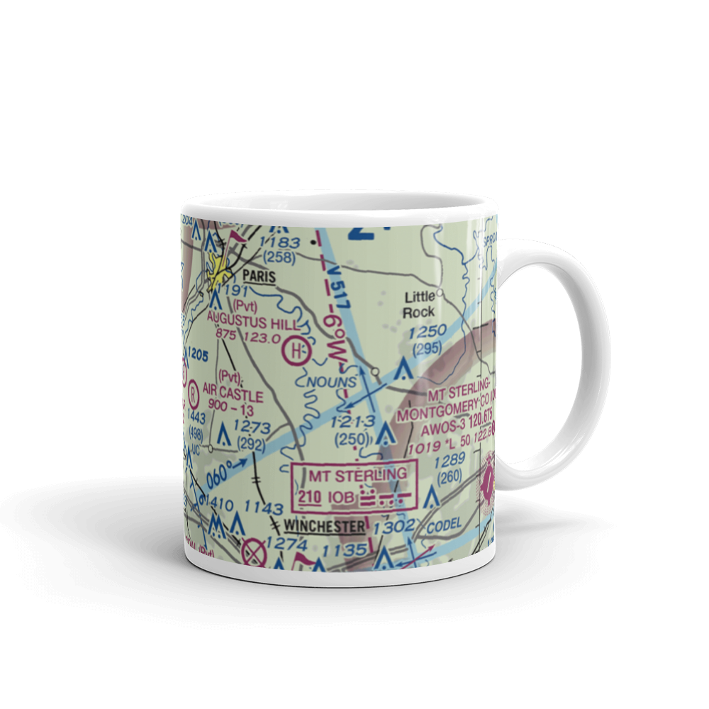 Zanzibar Farm Airport (50KY) VFR Sectional  Mug 