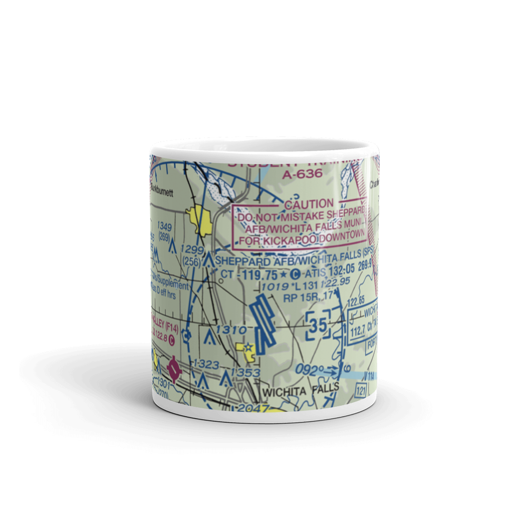 Dave Eby Field (4XA5) VFR Sectional  Mug 