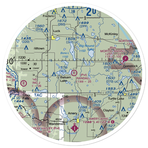David Randall Airport (4WN5) VFR Sectional Sticker (30 mile)