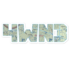 Lakewood Airpark (4WN3) VFR Sectional Sticker