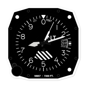Governor's Residence Heliport (NM57) Altimeter Stickers