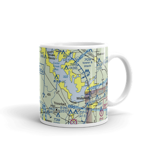 Hancock Airport (4TX5) VFR Sectional  Mug