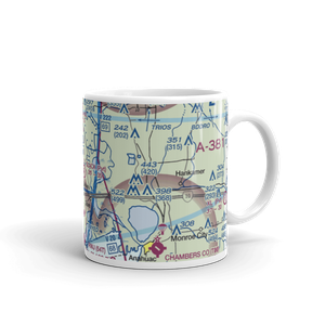 Slack Airport (4TX0) VFR Sectional  Mug