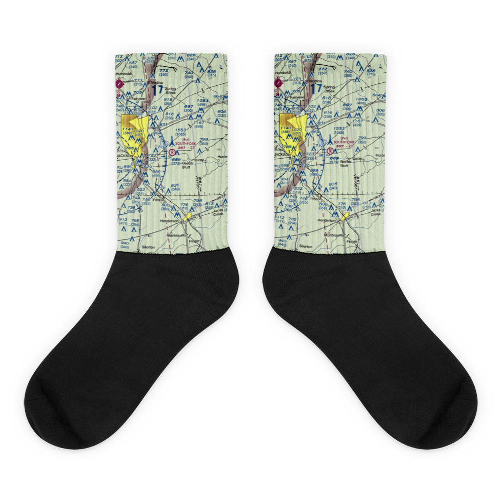 Southfork Airport (4TN9) VFR Sectional Socks 