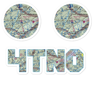 Melton Field (4TN0) VFR Sectional Sticker Pack