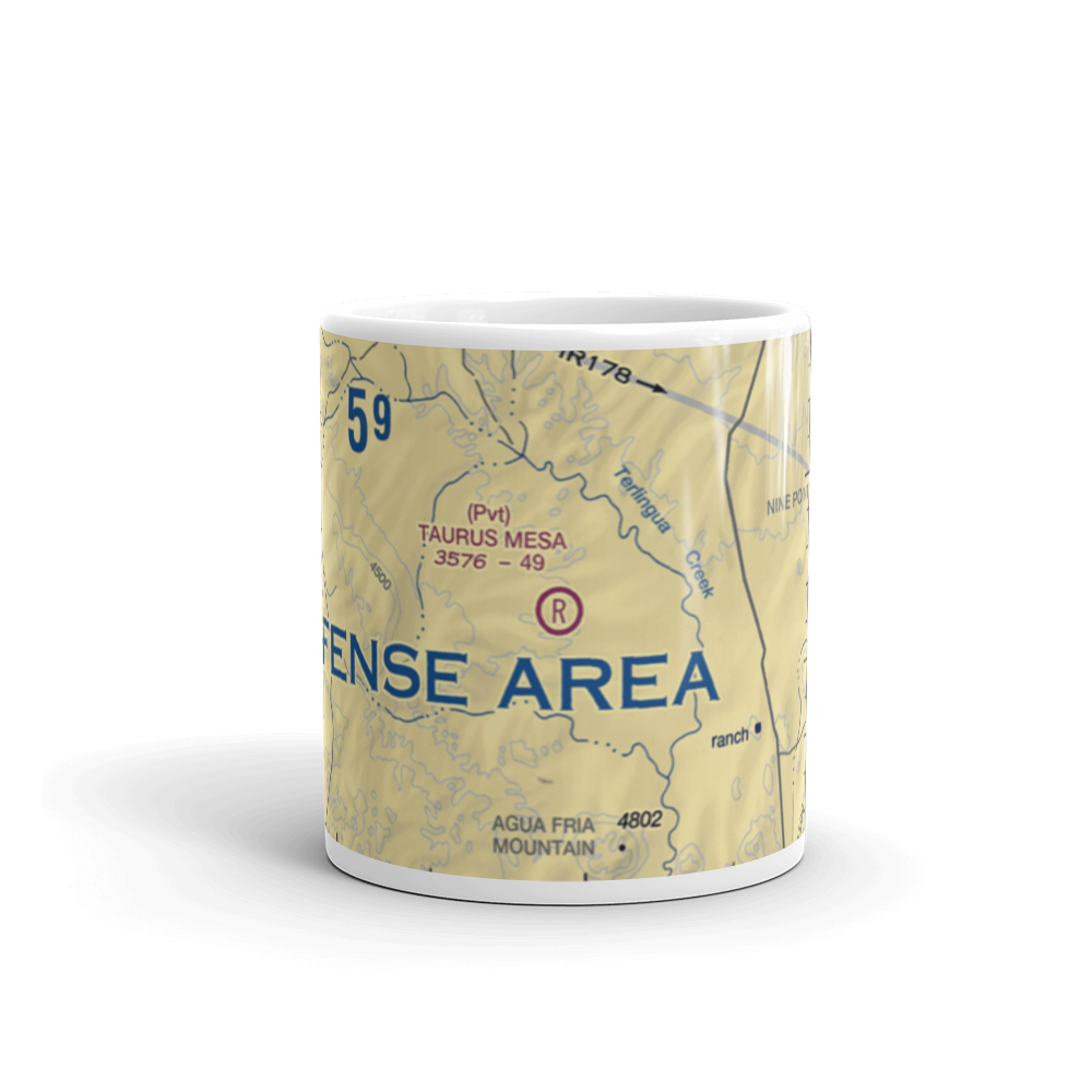 Taurus Mesa Airport (4TE4) VFR Sectional  Mug 