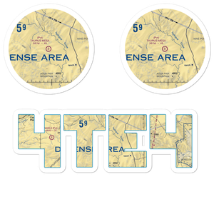 Taurus Mesa Airport (4TE4) VFR Sectional Sticker Pack