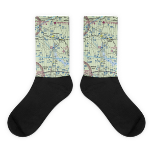 Lone Star Steel Company Airport (4TE0) VFR Sectional Socks