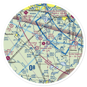 Massimiliano Memorial Field (4TA0) VFR Sectional Sticker (30 mile)