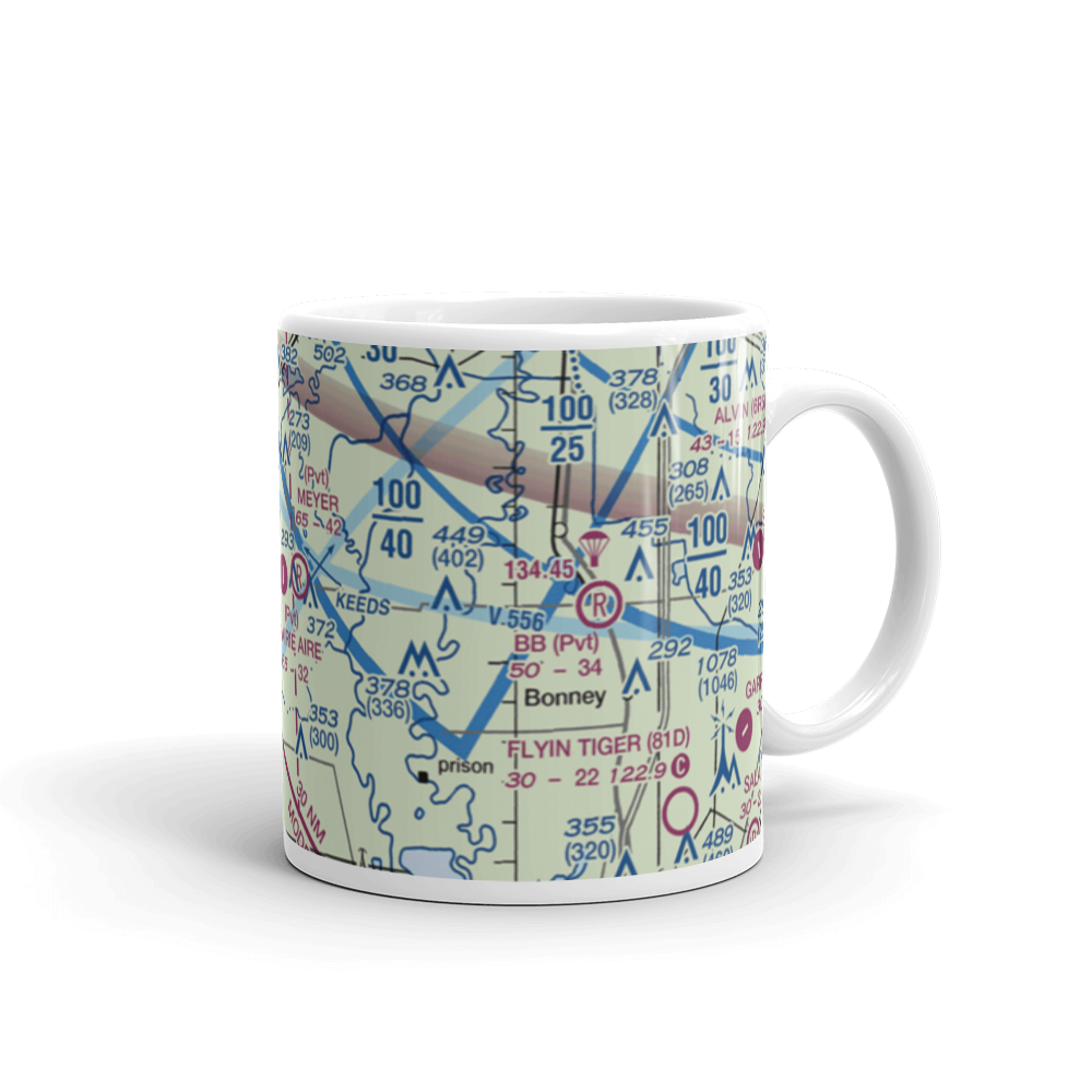 Massimiliano Memorial Field (4TA0) VFR Sectional  Mug 