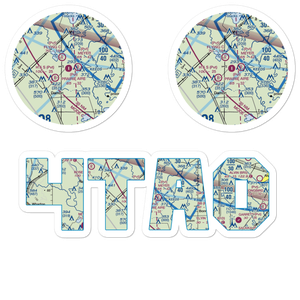 Massimiliano Memorial Field (4TA0) VFR Sectional Sticker Pack