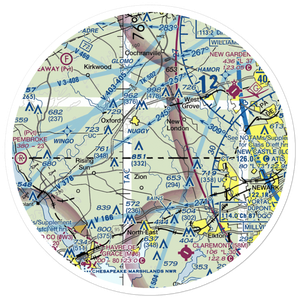 Cohen Airport (4PS7) VFR Sectional Sticker (30 mile)