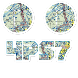 Cohen Airport (4PS7) VFR Sectional Sticker Pack